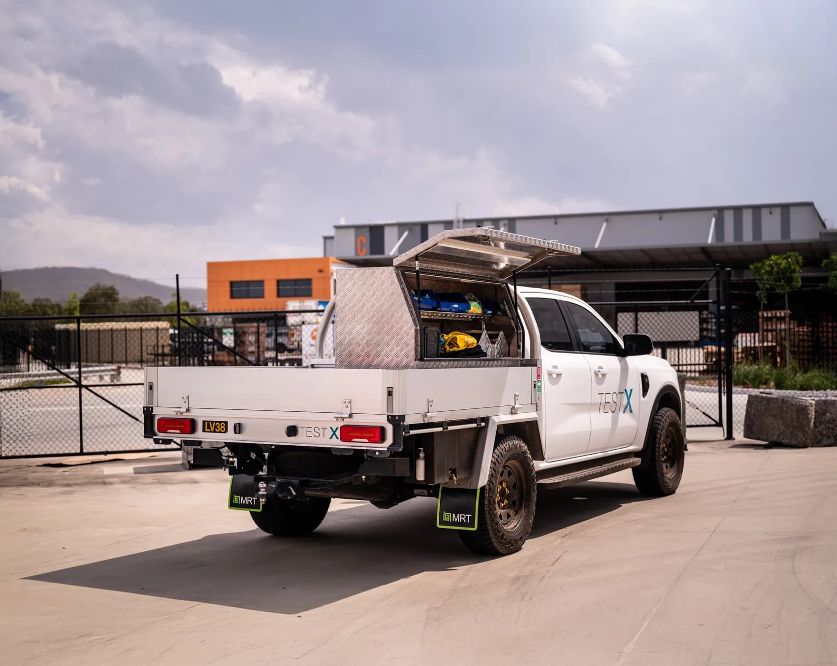 MRT aluminium ute toolbox