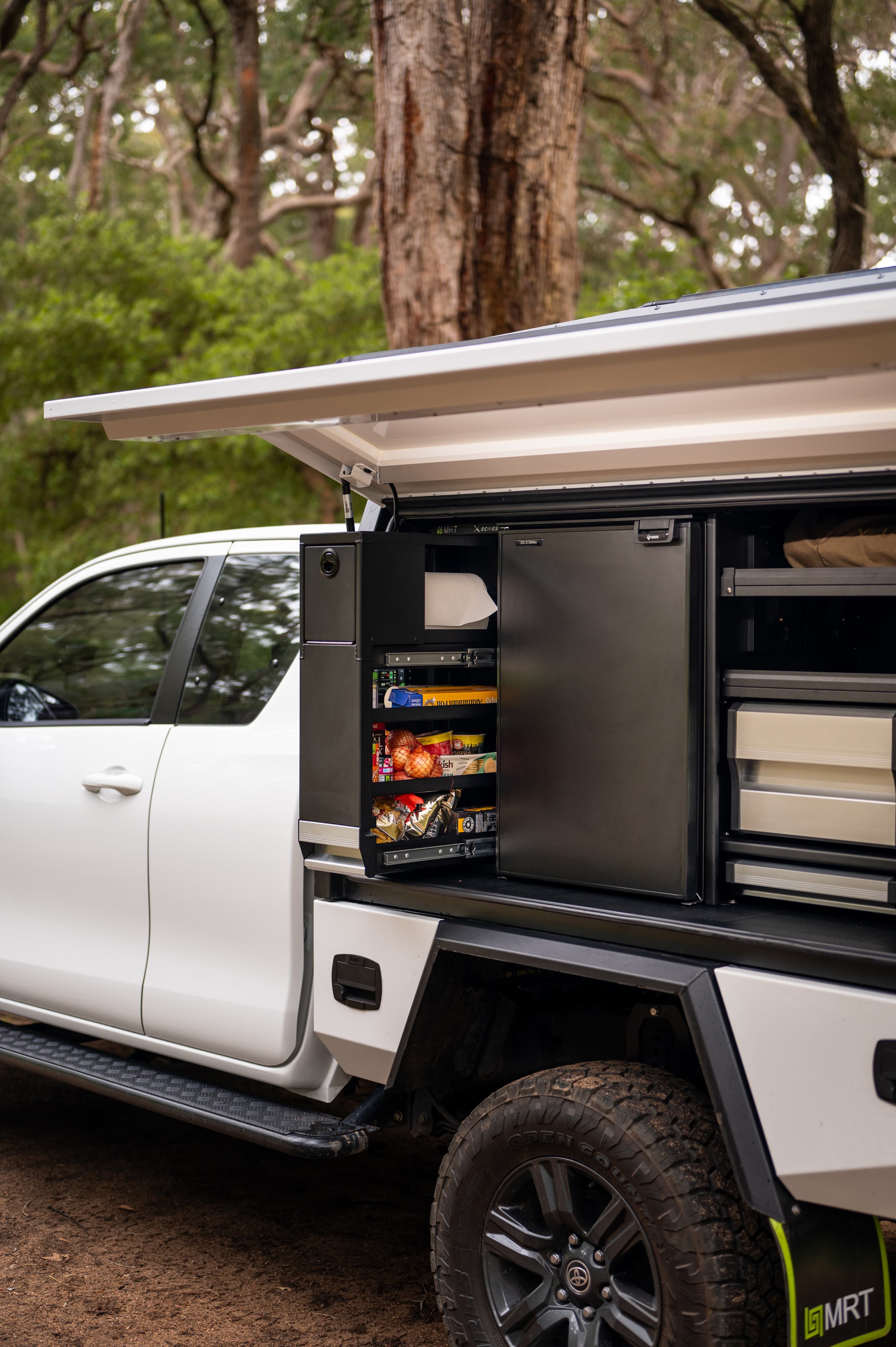 Canopy Pantry installed in a ute canopy