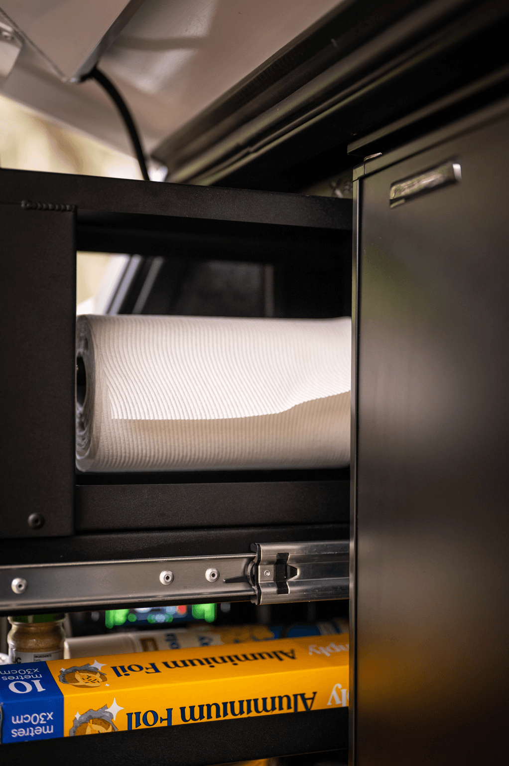 Integrated Paper Towel Holder