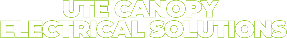 Ute Canopy Electrical Solutions