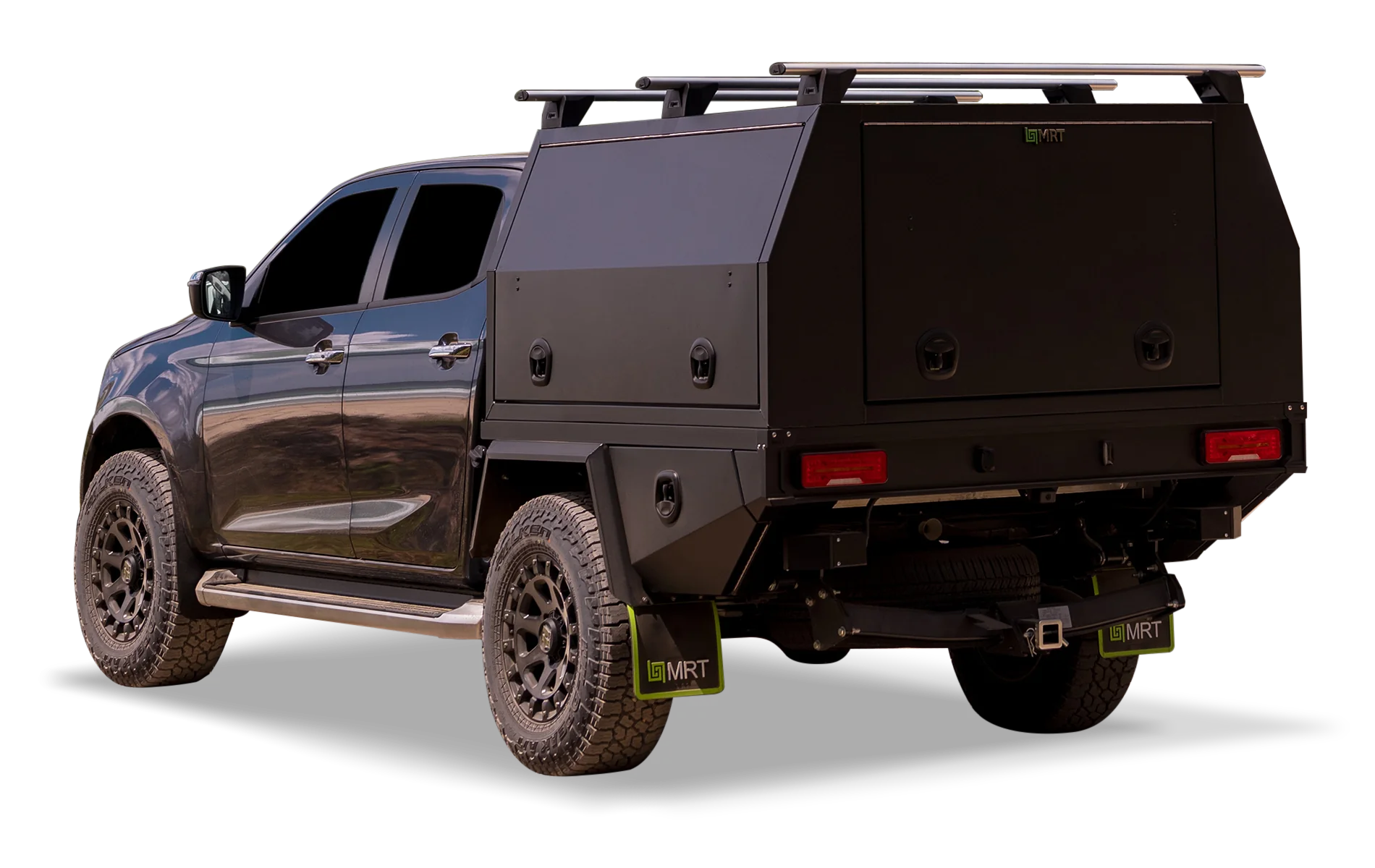 Ford Ranger fitted with the MRT Initiator ute canopy and tray package