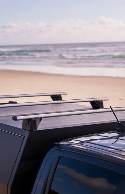 X-Series Ladder Racks for an MRT chassis mount canopy